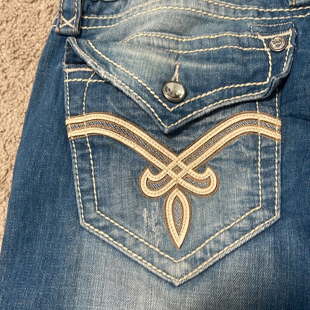 Rock Revival Elaina Distressed Boot Cut Jean - Picture 3 of 13
